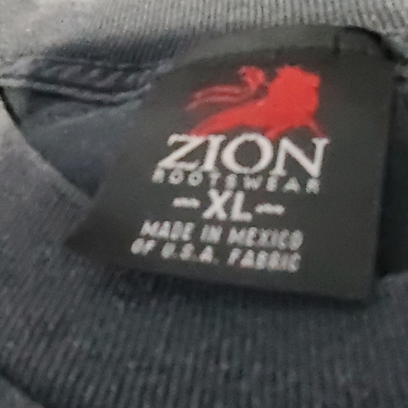 COPY - Vintage Bob Marley Zion Tee. XL Black 2007 Made in Mexico 🇲🇽 - Picture 3 of 4